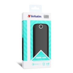 Verbatim 20,000mAh PD & QC 3.0 流動充電池 流動電源 充電寶 隨叉 奶媽 尿袋（7日包換&1年原廠保養&原裝香港行貨）66168