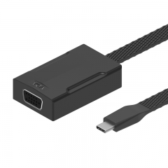 Type C 轉 2K VGA轉换器（USB Type-C 擴充器）