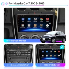 Junsun V1pro AI Voice 2 din Android Auto Radio For Mazda CX-7 CX7 2008 - 2015 Carplay Car Multimedia GPS 2din autoradio