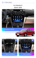 Junsun V1pro AI Voice 2 din Android Auto Radio for Mazda 6 2004-2015 Carplay 4G Car Multimedia GPS 2din autoradio