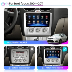 Junsun V1pro AI Voice Carplay Car Radio For ford focus 2 3 Mk2 Mk3 2004 2005-2011 Android Auto 4G Multimedia GPS 2 din autoradio