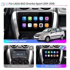 Junsun V1pro AI Voice 2 din Android Auto Radio for LADA Granta 2011-2018 Car Radio Multimedia GPS Track Carplay 2din