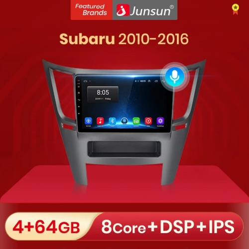 Junsun V1pro AI Voice 2 din Android Auto Radio for Subaru Outback 2010-2016 Car Radio Multimedia GPS Track Carplay 2din