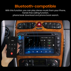 Android Car Radio For Mercedes Benz W203 Vito W639 W168 Vaneo CLK W209  W210M/Ml GPS navigation Carplay Auto Optional AI voice - AliExpress