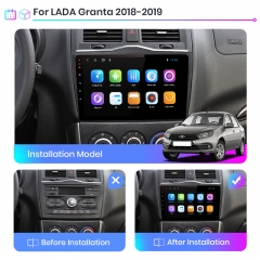 Junsun V1pro AI Voice 2 din Android Auto Radio for LADA Granta 2018-2019 Car Radio Multimedia GPS Track Carplay 2 Din DVD