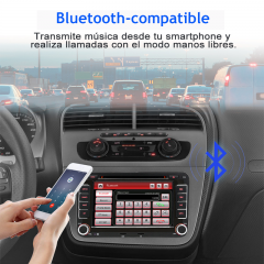 Junsun AI Voice Android Auto Radio for Seat Altea XL 2004-2015 Toledo 2004-2009 Carplay Car Multimedia RDS GPS No 2din autoradio