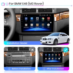 Junsun V1pro AI Voice 2 din Android Auto Radio for BMW E46 M3 318/320/325/330/335 Carplay 4G Car Multimedia GPS DSP autoradio