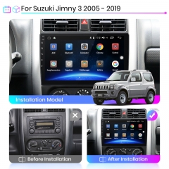 Junsun V1pro AI Voice Car Radio Android Auto Multimedia Player For S-uzuki Jimny 3 2005-2019 Carplay 4G RDS 2din GPS autoradio