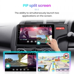 Junsun V1pro AI Voice Car Radio Android Auto Multimedia Player For HONDA FIT JAZZ 2014 2015 Carplay 4G 2din GPS autoradio