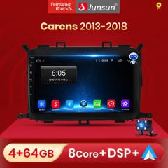 Junsun V1pro AI Voice 4G Carplay Android Auto Multimedia Player For Kia Carens 2013-2018 2din Car Radio GPS autoradio bluetooth