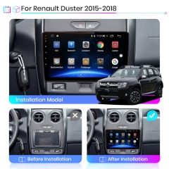 Junsun V1pro AI Voice 2 din Android Auto Radio for R-enault Dacia Duster 2015-2018 Carplay 4G Car Multimedia GPS 2din autoradio