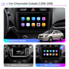 Junsun V1 pro Android 10 For Chevrolet Cobalt 2 2011 - 2018 Car Radio Multimedia Video Players Android Auto CarPlay 2 din dvd