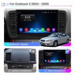 Junsun V1 Android 10 For Subaru Outback 3 L egacy 4 2003 - 2009 Car Radio Multimedia Video Players Android Auto CarPlay 2 din dvd