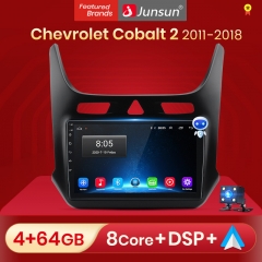 Junsun V1 pro Android 10 For Chevrolet Cobalt 2 2011 - 2018 Car Radio Multimedia Video Players Android Auto CarPlay 2 din dvd