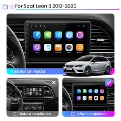 Junsun V1pro AI Voice For Seat Leon 3 2012 - 2020 car radio 2 din android Auto Multimedia GPS Track Carplay 2din DVD