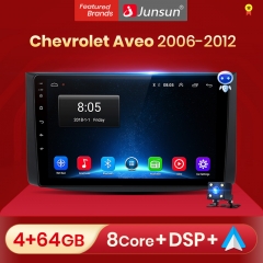 Junsun V1pro AI Voice For Chevrolet AVEO T250 2006 - 2012 car radio 2 din android Auto Multimedia GPS Track Carplay 2din DVD