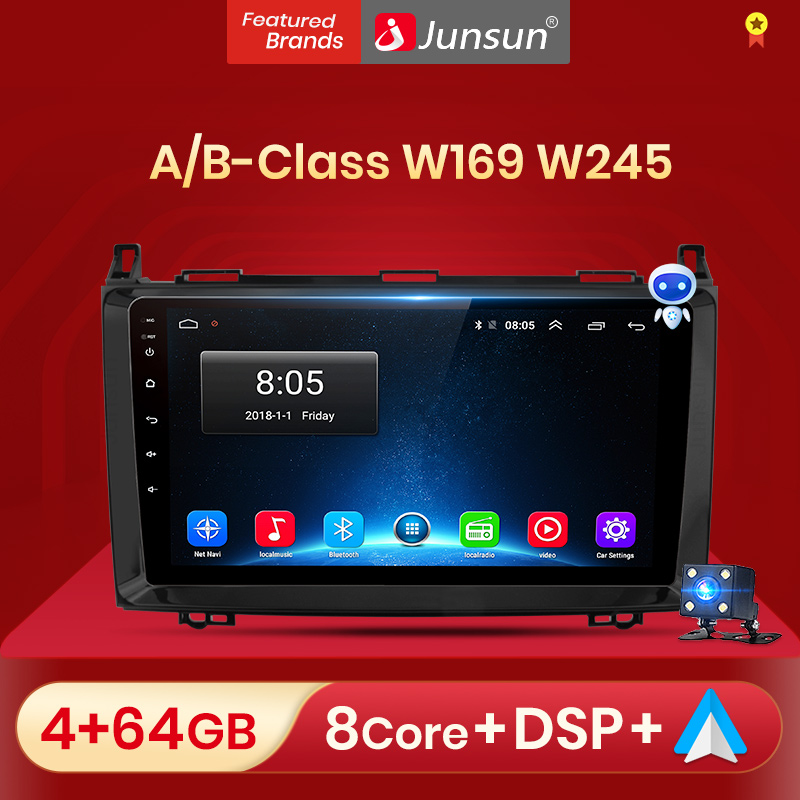 Junsun V1pro AI Voice For Mercedes Benz B200 A B Class W169 W245