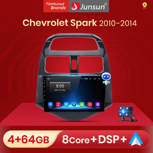Junsun V1pro AI Voice For Chevrolet AVEO T250 2006 - 2012 car