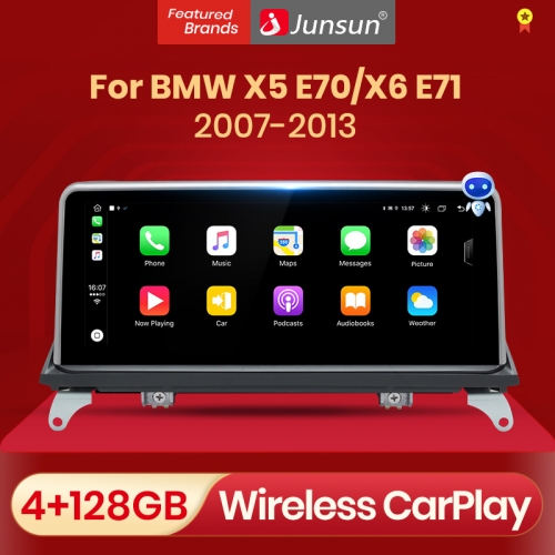 Junsun V1pro 2 din Android Auto radio coche con pantalla Para BMW 5 E39  1995 - 2003 E53 X5 M5 Carplay 4G pantalla de coche bluetooth GPS central  multimidia radio 2din android reproductor multimedia coche