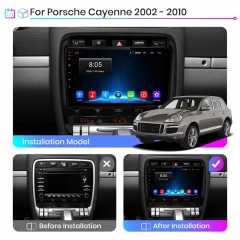 Junsun V1pro AI Voice Android Auto Radio for P-orsche Cayenne 1 9PA 2002-2010 Carplay 4G Car Multimedia GPS 2din autoradio