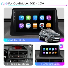 Junsun V1 pro AI Voice 2 din Android Auto Radio for Opel Mokka 2012 - 2016 Car Radio Multimedia GPS Track Carplay 2din dvd