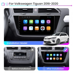 Junsun V1 pro Voice 2 din Android Auto Radio for Volkswagen Tiguan R-line 2016-2020 Car Radio Multimedia GPS Track Carplay 2din dvd