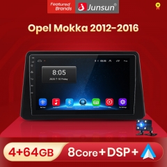 Junsun V1 pro AI Voice 2 din Android Auto Radio for Opel Mokka 2012 - 2016 Car Radio Multimedia GPS Track Carplay 2din dvd