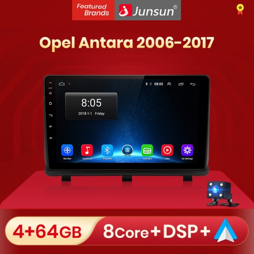 Junsun V1 pro AI Voice 2 din Android Auto Radio for Opel Antara 2006 - 2017 Car Radio Multimedia GPS Track Carplay 2din dvd