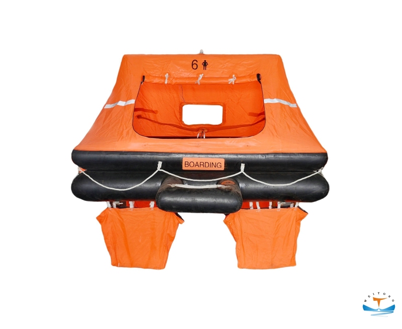 U Type ISO9650-1 Throw-overboard Inflatable Life Raft