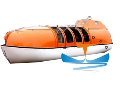 Partially Enclosed Lifeboat F.R.P