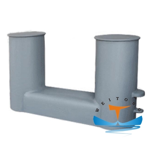 DIN82607 Double Marine Mooring Bollard