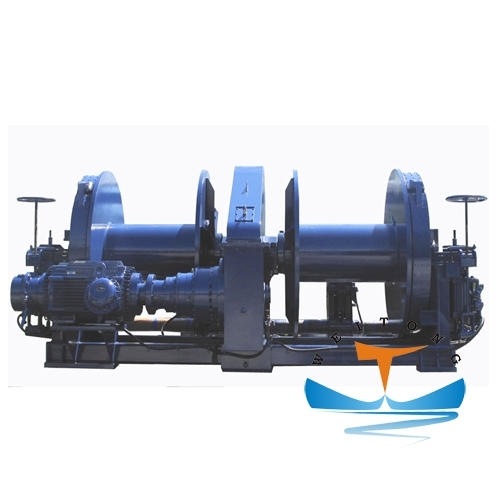 Two Drums Hydraulic Marine Winch