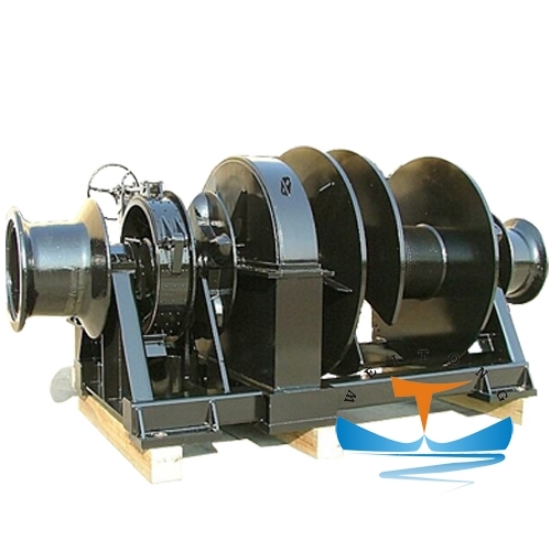 Marine Horizontal Hydraulic Anchor Windlass with Double Drums