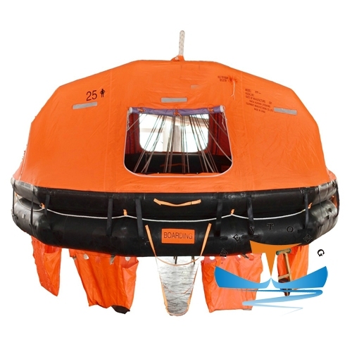 Davitlaunched Inflatable Life Rafts from China ManufacturerWeitong Marine