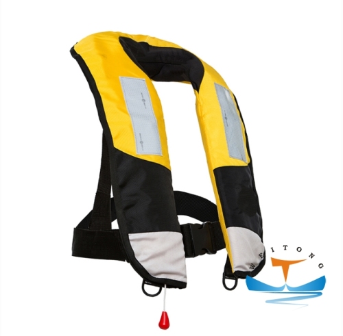CE Approval Automatic Inflatable Life Jacket Double Air Chamber with Harness