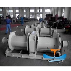 Two Drum Hydraulic Mooring Ship Winch