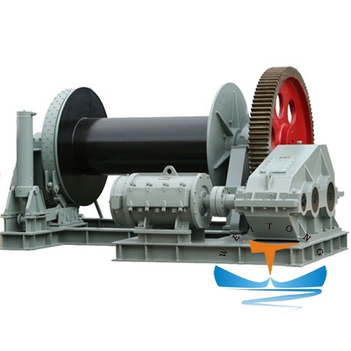 Boat Single Drum Electric Mooring Winch