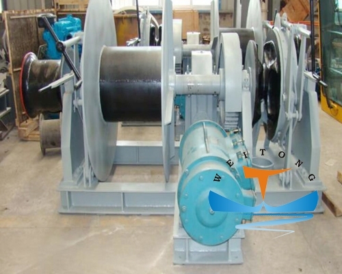 Marine Electric Horizontal Combined Windlass Winch with One Gypsy