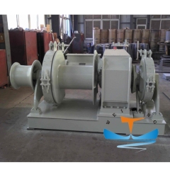 Horizontal Hydraulic Boat Anchor Windlass Combined Mooring Winch with One Drum