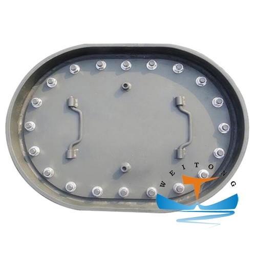 Type C Embedded Ship Manhole Cover with Shield