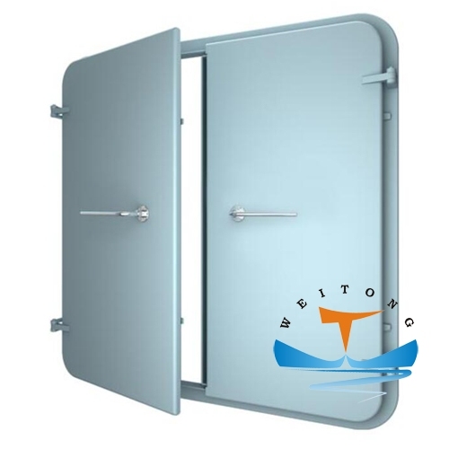 A60 Double Leaf Steel Marine Weathertight Door