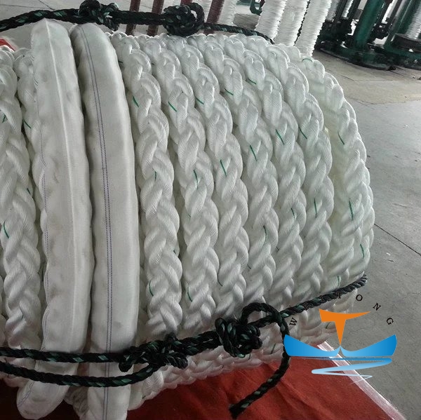 3/4/5mm PP Material Solid Braided Polypropylene Mooring Rope