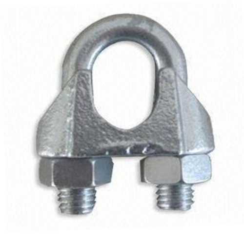Galv Malleable Galvanized Wire Rope Holding Clip