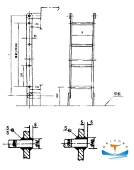 Marine Steel Vertical Ladder