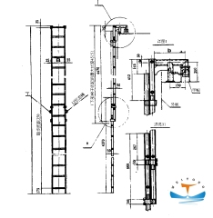 Marine Aluminum Draft Ladder