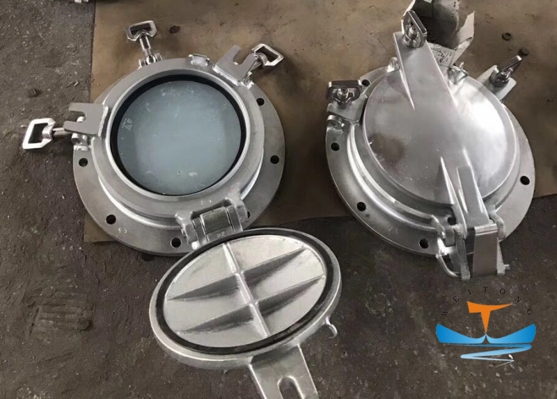 Welded Fixed Steel Portholes Opening Side Scuttles