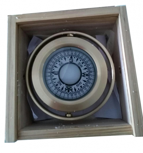 372551 Marine Brass Magnetic Compass