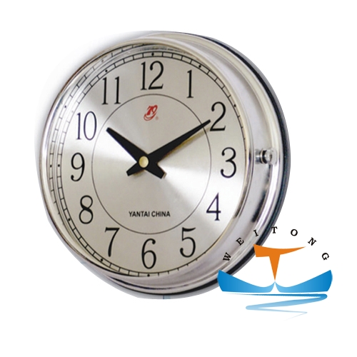 IMPA 370204 Quartz 200mm Marine Brass Nautical Clock Marine Clock