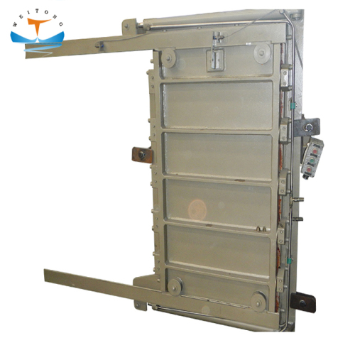 A60 fireproof hydraulic marine sliding door for boat