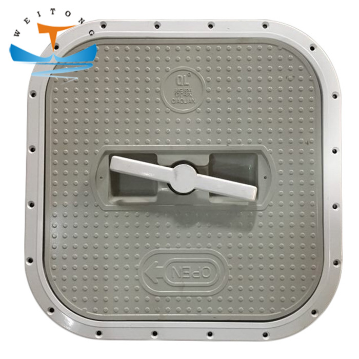 Aluminum Embedded Flush Marine Deck Watertight Hatch Cover